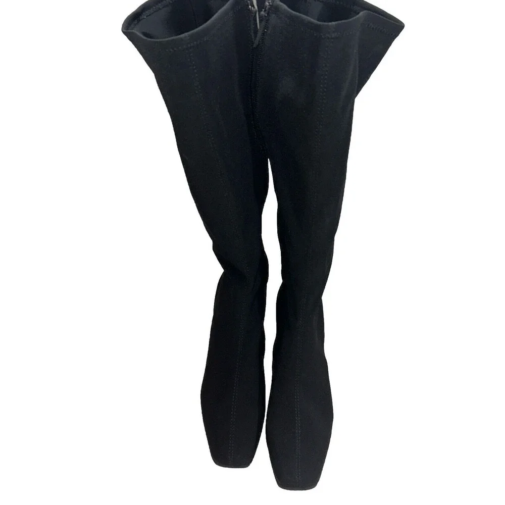 Size 7 Wide Aerosoles Women's Stretchy Micah Knee High‎ Zipper Boots